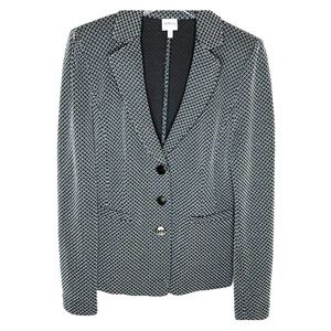 Armani Collezioni Gray/White Blazer